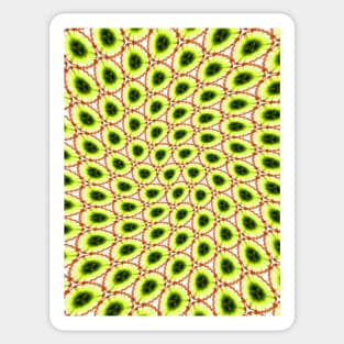 Yellow Daffodil Pattern Sticker